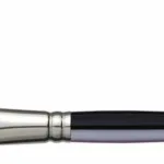 Hakuhodo J6483 eyeshadow brushes, round angled (Goat and Synthetic Fiber)