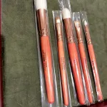 Hakuhodo brushes with PINK handles & bronze ferrules (Limited) (Sep 2022)